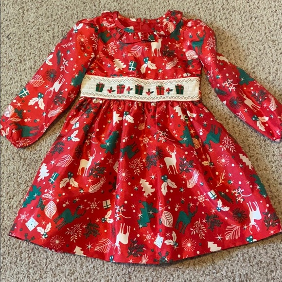 bonnie jean christmas dress